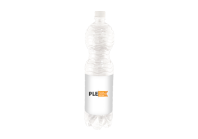 PET-Bottle with label 1,5L